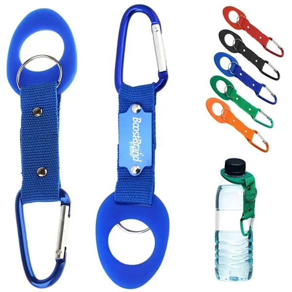 Carabiner Water Bottle Holder Clip - Carabiner Water Bottle Holder Clip - Image 0 of 7