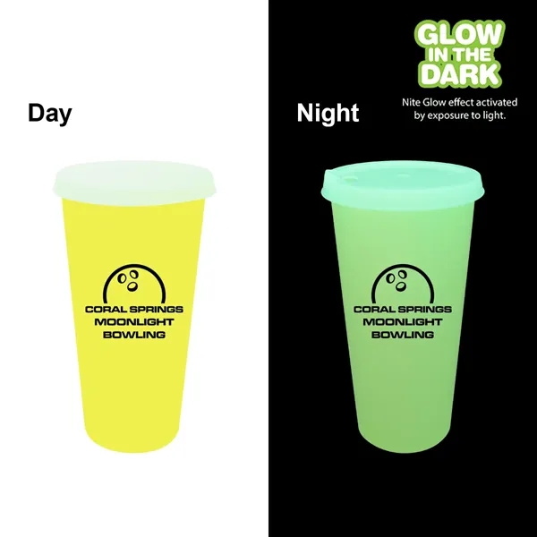 Nite Glow 26 oz. Tumbler with Lid - Nite Glow 26 oz. Tumbler with Lid - Image 4 of 7