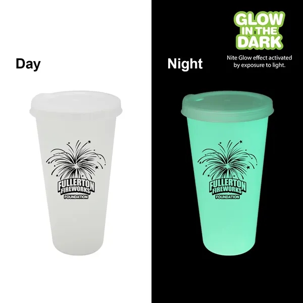 Nite Glow 26 oz. Tumbler with Lid - Nite Glow 26 oz. Tumbler with Lid - Image 5 of 7