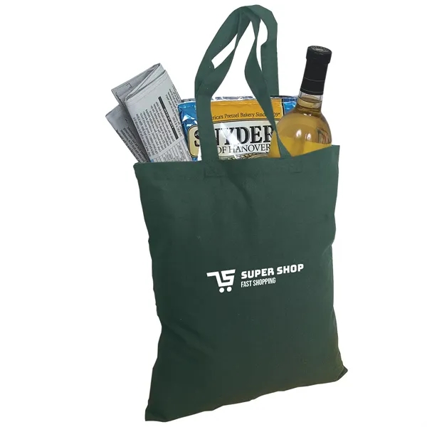 Classic 4.5 oz Cotton Tote - Classic 4.5 oz Cotton Tote - Image 4 of 5