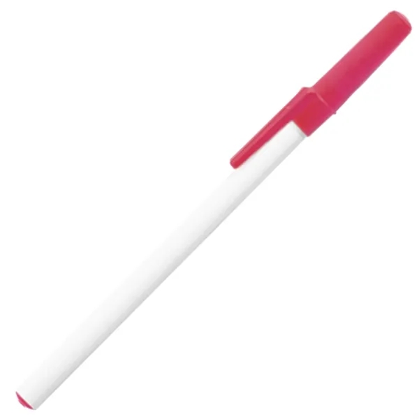 Promotional Ballpoint Pen w/ Colored cap & Accent - Promotional Ballpoint Pen w/ Colored cap & Accent - Image 9 of 10