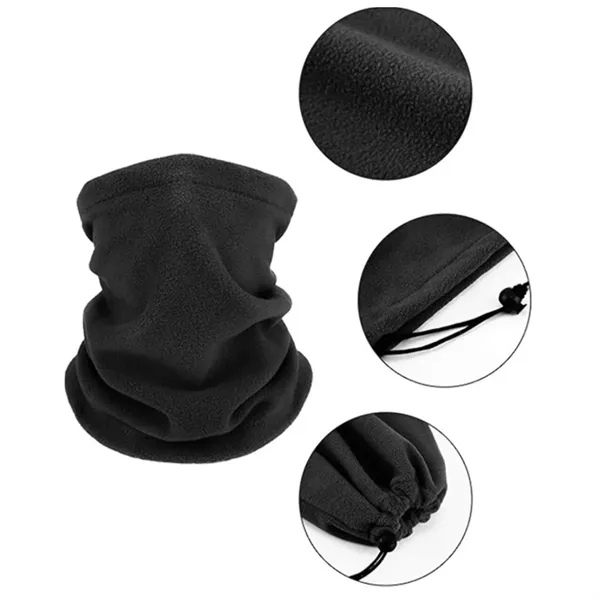 Soft Fleece Neck Gaiter Warmer - Soft Fleece Neck Gaiter Warmer - Image 3 of 6