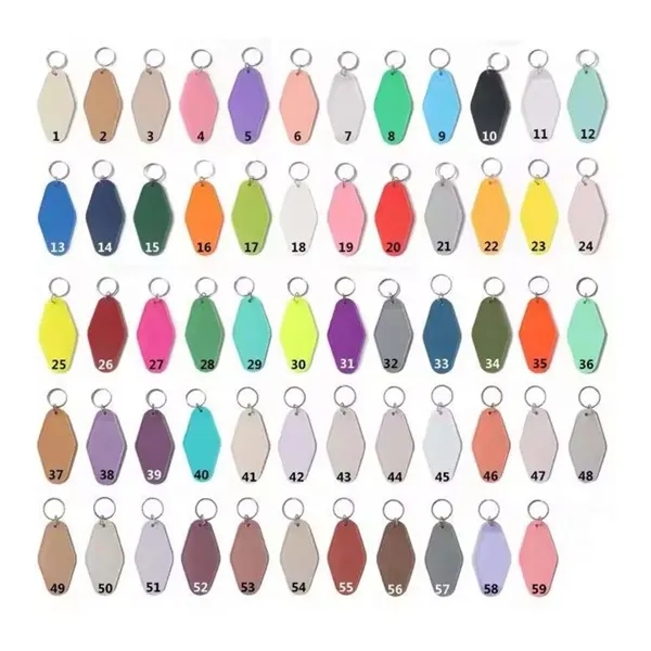 Hotel Motel Keychain Tags - Hotel Motel Keychain Tags - Image 2 of 6
