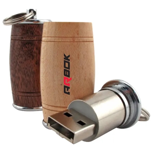 Wine Barrel USB Drive - Wine Barrel USB Drive - Image 3 of 4