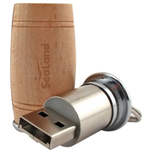 Wine Barrel USB Drive - Wine Barrel USB Drive - Image 4 of 4