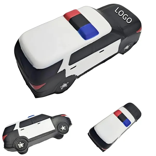 PU Police Car Stress Ball - PU Police Car Stress Ball - Image 0 of 3