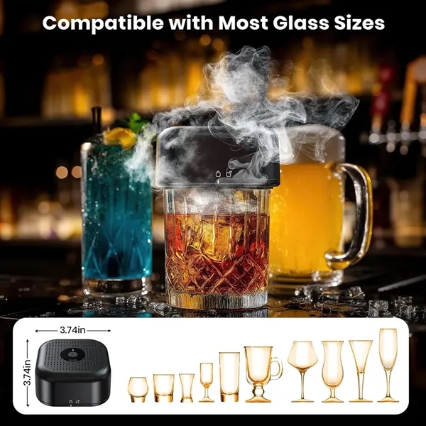 Whiskey Smoker Kit Flame-Free Old Fashioned Smoking Set - Whiskey Smoker Kit Flame-Free Old Fashioned Smoking Set - Image 1 of 3