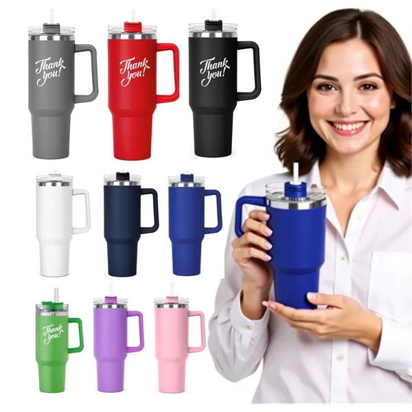 Falcon-S 40 oz Vacuum Travel Mug Best Priced. - Falcon-S 40 oz Vacuum Travel Mug Best Priced. - Image 0 of 12