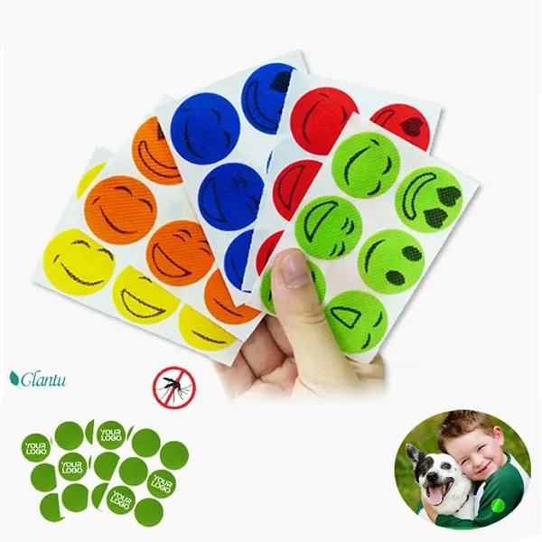 A Pack Of 6 Mosquito Repellent Stickers - A Pack Of 6 Mosquito Repellent Stickers - Image 1 of 5