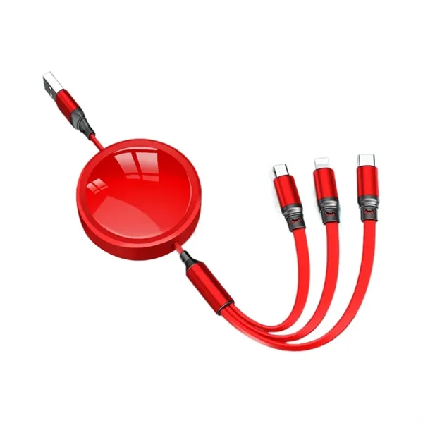 Retractable Fast Charging Data Cable - Retractable Fast Charging Data Cable - Image 2 of 5