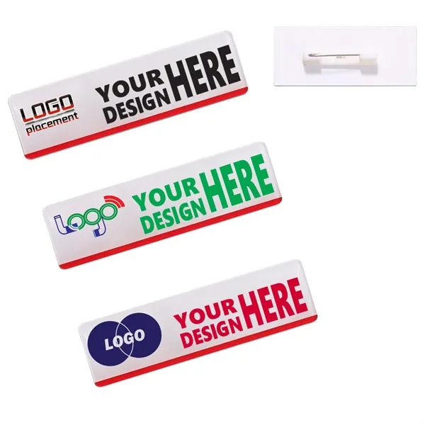 Custom Acrylic Badges Personalized Design Corporate Events - Custom Acrylic Badges Personalized Design Corporate Events - Image 0 of 2
