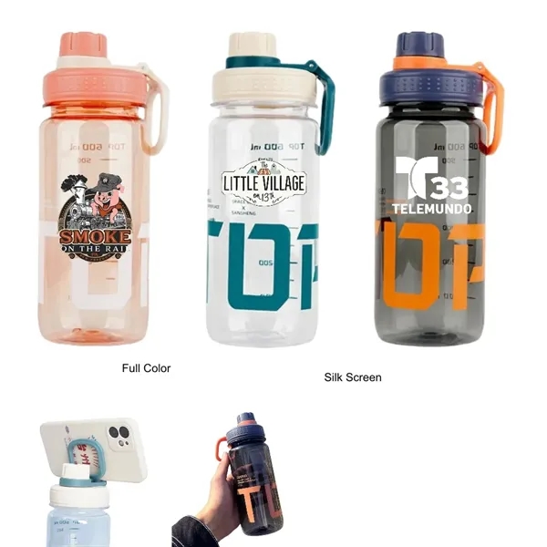 20oz/27oz/34oz Flip Grip Space Cup Bottle w/ Phone Stand - 20oz/27oz/34oz Flip Grip Space Cup Bottle w/ Phone Stand - Image 0 of 6