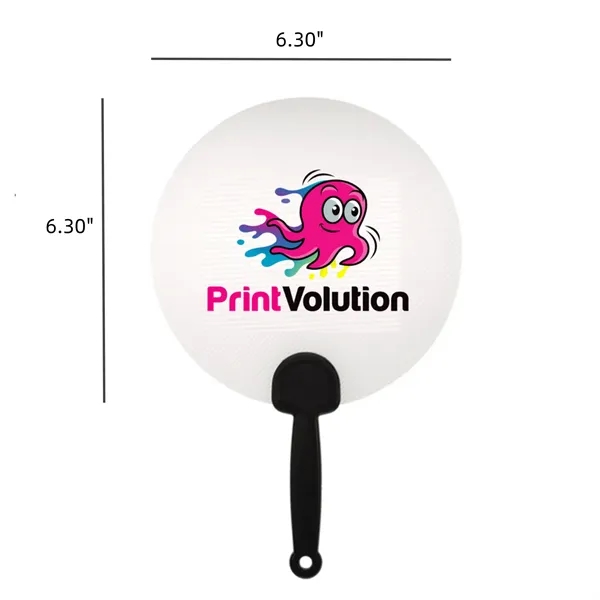 Advertising Plastic Hand Fan - Advertising Plastic Hand Fan - Image 1 of 5