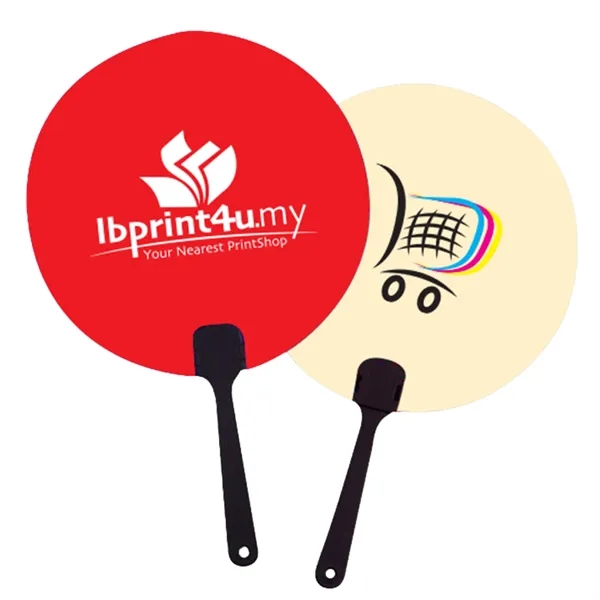 Advertising Plastic Hand Fan - Advertising Plastic Hand Fan - Image 3 of 5