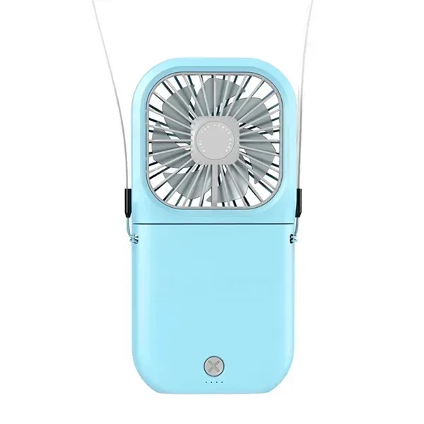 Folding Neck Fan with Power Bank 3000mAh - Folding Neck Fan with Power Bank 3000mAh - Image 19 of 19