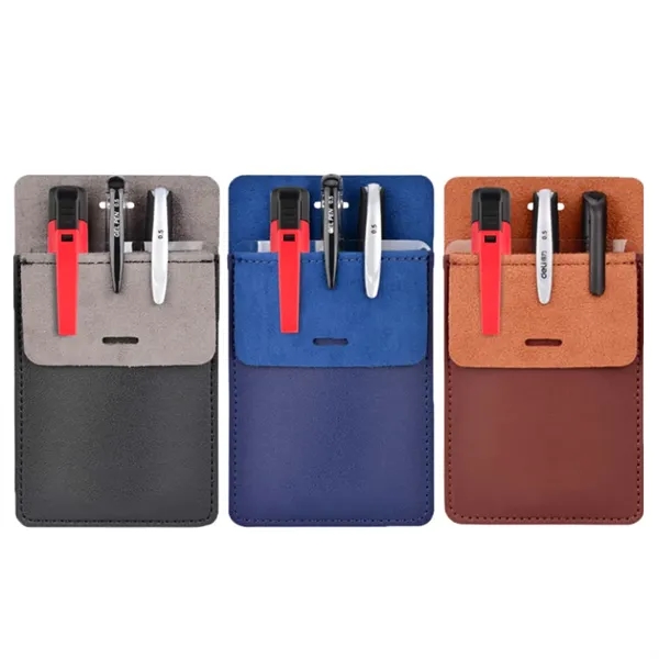 Slim Pocket Pen Holder Organizer Pouch - Slim Pocket Pen Holder Organizer Pouch - Image 1 of 4