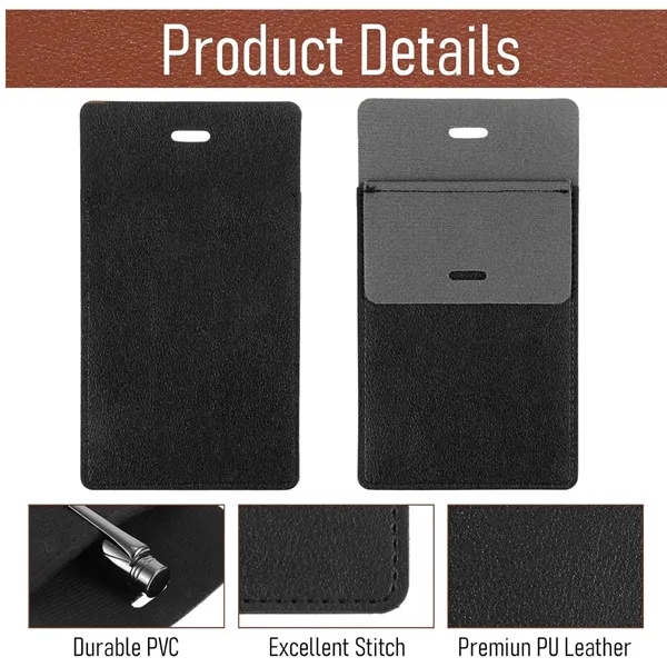 Slim Pocket Pen Holder Organizer Pouch - Slim Pocket Pen Holder Organizer Pouch - Image 3 of 4