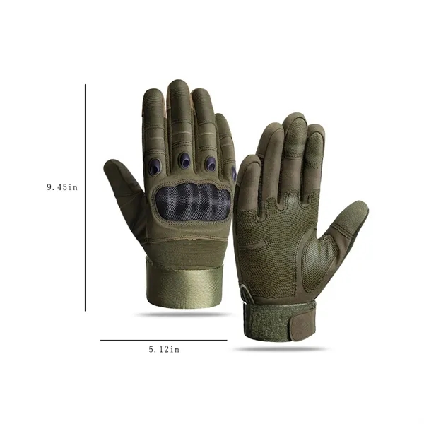 Motorcycle Gloves Outdoor Sports Hard-Wearing Non-Slip - Motorcycle Gloves Outdoor Sports Hard-Wearing Non-Slip - Image 1 of 5