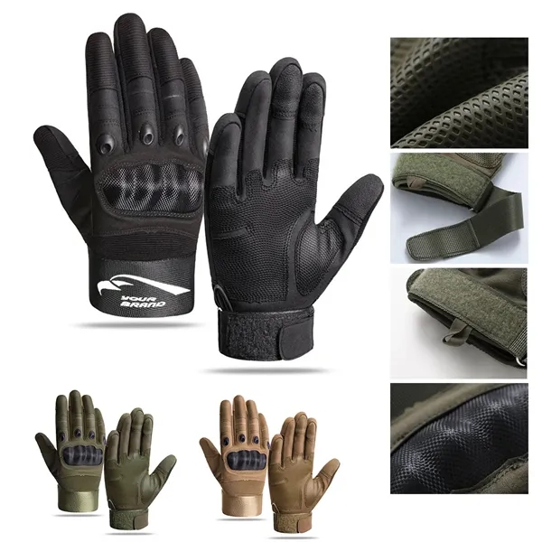 Motorcycle Gloves Outdoor Sports Hard-Wearing Non-Slip - Motorcycle Gloves Outdoor Sports Hard-Wearing Non-Slip - Image 0 of 5