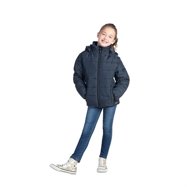 Youth Glacial Puffy Jacket with Detachable Hood - Youth Glacial Puffy Jacket with Detachable Hood - Image 5 of 6