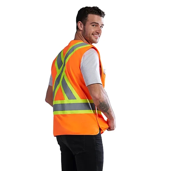 Vanguard Tricot Hi vis Tear-Away Vest - Vanguard Tricot Hi vis Tear-Away Vest - Image 5 of 6