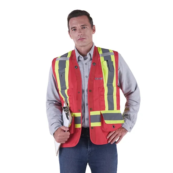 Hi-Vis Surveyor's Vest - Hi-Vis Surveyor's Vest - Image 0 of 5