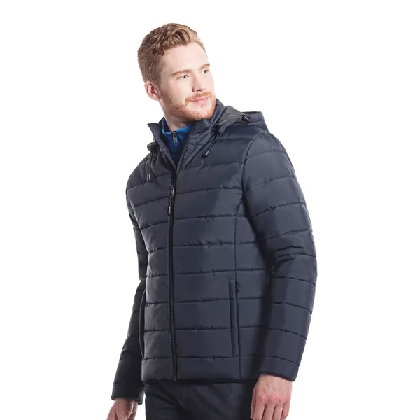Men's Glacial Puffy Jacket with Detachable Hood - Men's Glacial Puffy Jacket with Detachable Hood - Image 8 of 9