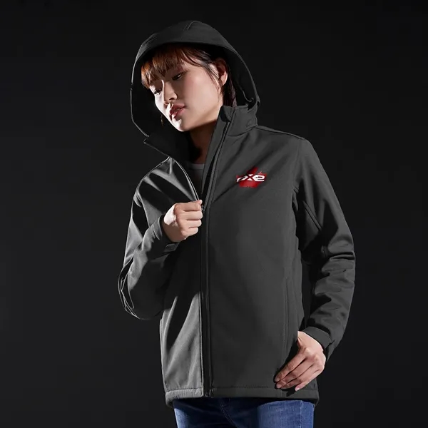 Ladies Insulated Soft Shell Jacket - Ladies Insulated Soft Shell Jacket - Image 6 of 6