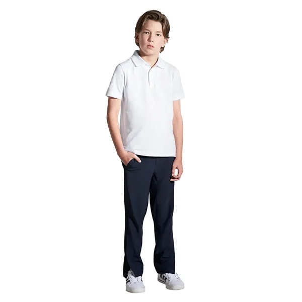 Youth Poly/Cotton/Spandex Pique Polo Shirt - Youth Poly/Cotton/Spandex Pique Polo Shirt - Image 1 of 2
