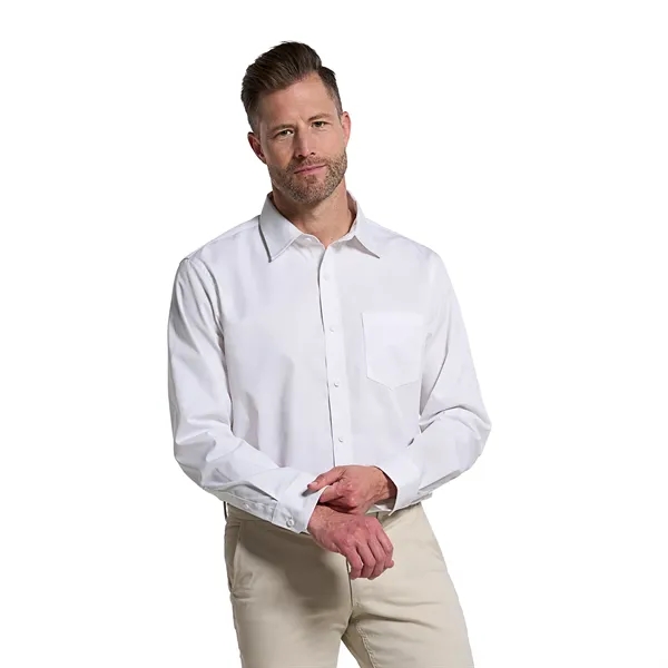 Camden Men's Poly-Cotton Twill Long Sleeve Easy-Care Shirt - Camden Men's Poly-Cotton Twill Long Sleeve Easy-Care Shirt - Image 0 of 0