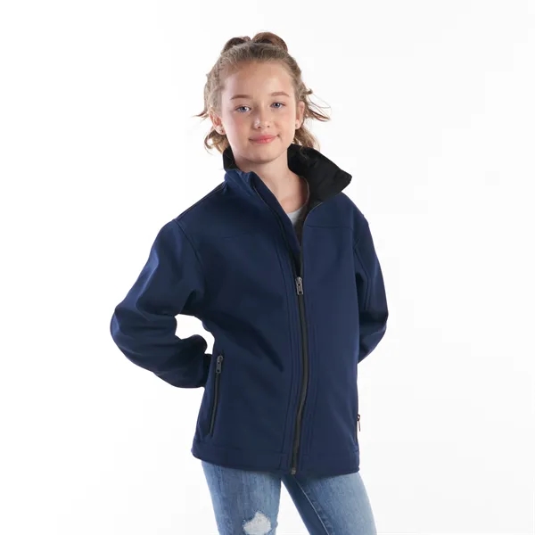 Youth Lightweight Softshell Jacket - Youth Lightweight Softshell Jacket - Image 3 of 3