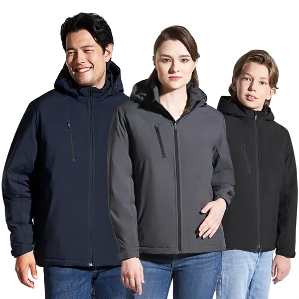 Vortex Men's Insulated Jacket with Detachable Hood - Vortex Men's Insulated Jacket with Detachable Hood - Image 0 of 7