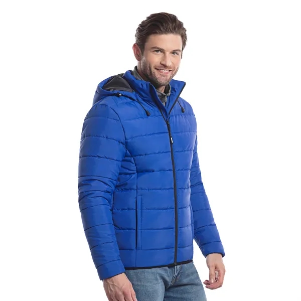 Men's Glacial Puffy Jacket with Detachable Hood - Men's Glacial Puffy Jacket with Detachable Hood - Image 9 of 9