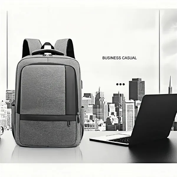 16 Inch Laptop Backpack For Business Travel College School - 16 Inch Laptop Backpack For Business Travel College School - Image 3 of 5