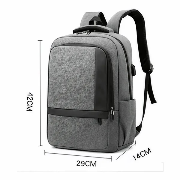 16 Inch Laptop Backpack For Business Travel College School - 16 Inch Laptop Backpack For Business Travel College School - Image 5 of 5