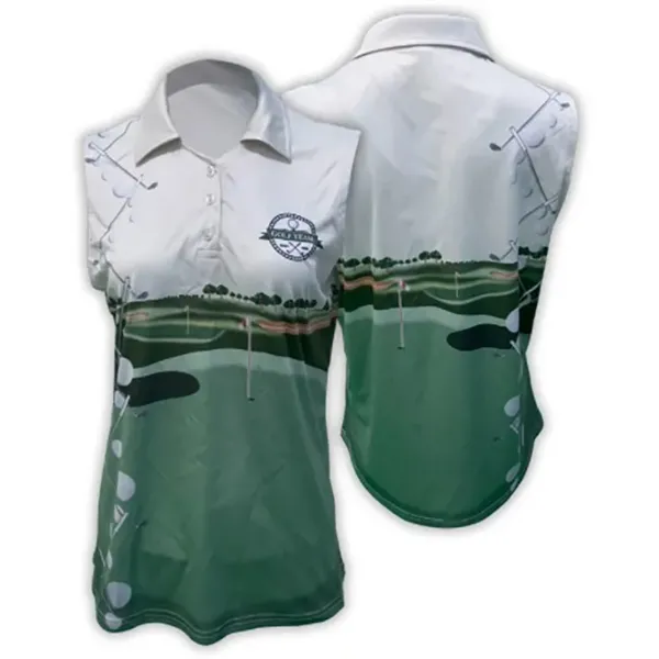 Ladies Sleeveless Polo - Ladies Sleeveless Polo - Image 0 of 0