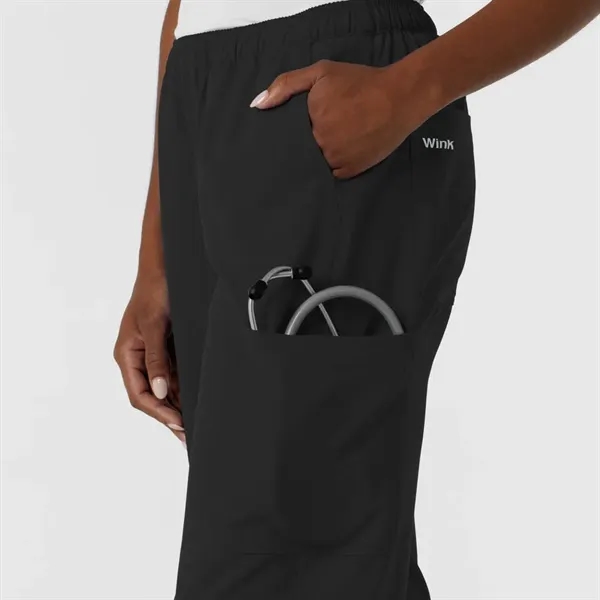 Wonder Wink Nurtur Women's Straight Leg Cargo Scrub Pant - Wonder Wink Nurtur Women's Straight Leg Cargo Scrub Pant - Image 3 of 17