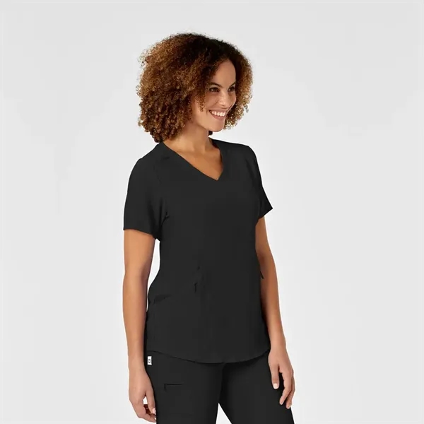 WonderWink RENEW Women's V-Neck Scrub Top - WonderWink RENEW Women's V-Neck Scrub Top - Image 6 of 12