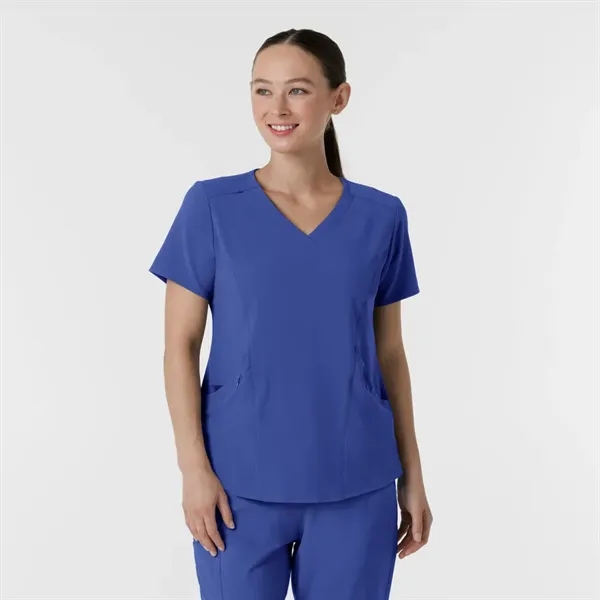 WonderWink RENEW Women's V-Neck Scrub Top - WonderWink RENEW Women's V-Neck Scrub Top - Image 8 of 12