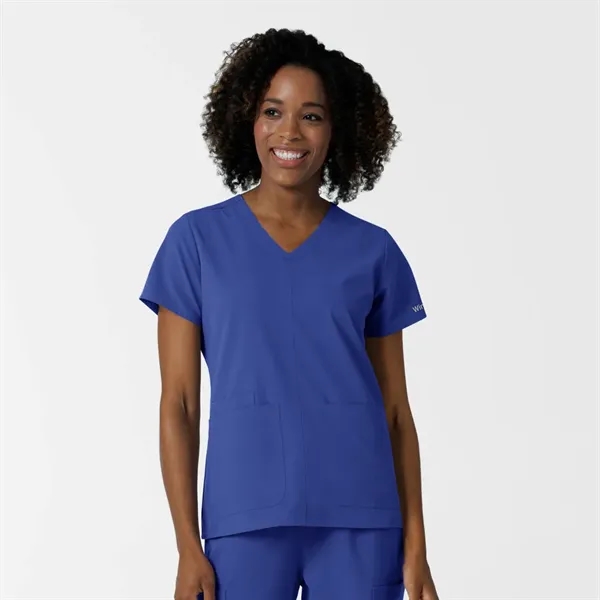 Wonder Wink Nurtur Women's V-Neck Scrub Top - Wonder Wink Nurtur Women's V-Neck Scrub Top - Image 12 of 18