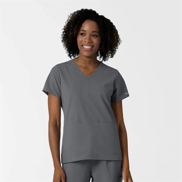 Wonder Wink Nurtur Women's V-Neck Scrub Top - Wonder Wink Nurtur Women's V-Neck Scrub Top - Image 14 of 18