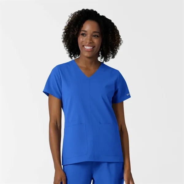 Wonder Wink Nurtur Women's V-Neck Scrub Top - Wonder Wink Nurtur Women's V-Neck Scrub Top - Image 15 of 18