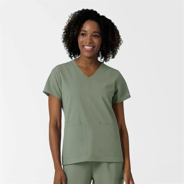 Wonder Wink Nurtur Women's V-Neck Scrub Top - Wonder Wink Nurtur Women's V-Neck Scrub Top - Image 16 of 18