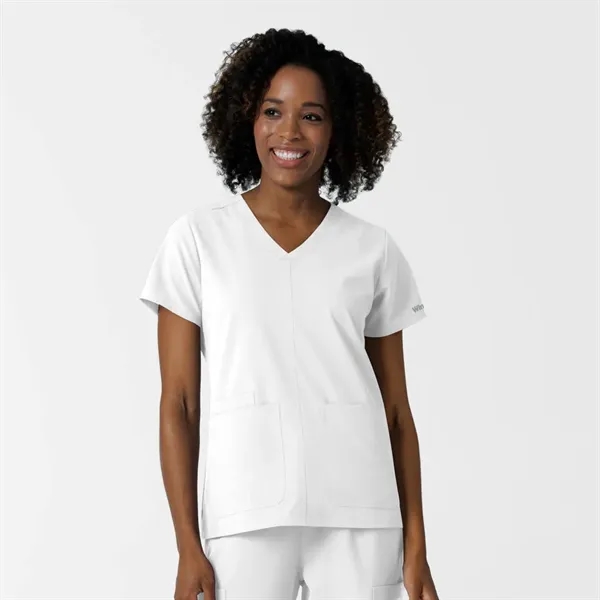 Wonder Wink Nurtur Women's V-Neck Scrub Top - Wonder Wink Nurtur Women's V-Neck Scrub Top - Image 17 of 18