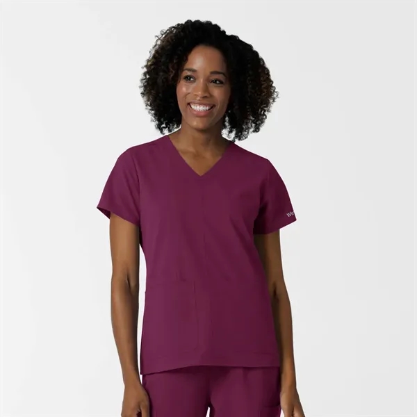 Wonder Wink Nurtur Women's V-Neck Scrub Top - Wonder Wink Nurtur Women's V-Neck Scrub Top - Image 18 of 18