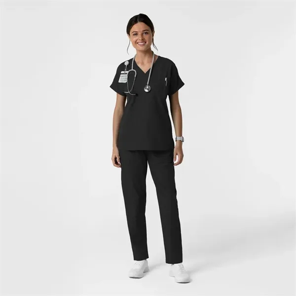 Wonder Wink Nurtur Women's Drop Shoulder Tunic Scrub Top - Wonder Wink Nurtur Women's Drop Shoulder Tunic Scrub Top - Image 9 of 16