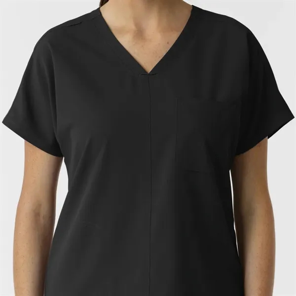 Wonder Wink Nurtur Women's Drop Shoulder Tunic Scrub Top - Wonder Wink Nurtur Women's Drop Shoulder Tunic Scrub Top - Image 7 of 16