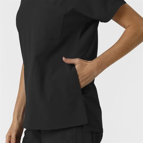 Wonder Wink Nurtur Women's Drop Shoulder Tunic Scrub Top - Wonder Wink Nurtur Women's Drop Shoulder Tunic Scrub Top - Image 4 of 16