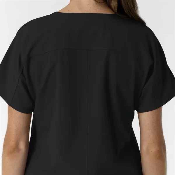 Wonder Wink Nurtur Women's Drop Shoulder Tunic Scrub Top - Wonder Wink Nurtur Women's Drop Shoulder Tunic Scrub Top - Image 2 of 16