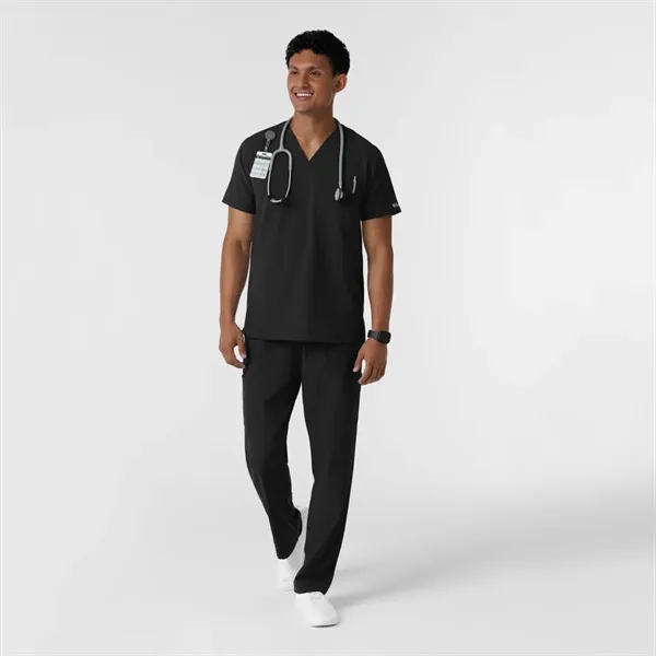 Wonder Wink Nurtur Men's V-Neck Scrub Top - Wonder Wink Nurtur Men's V-Neck Scrub Top - Image 8 of 12